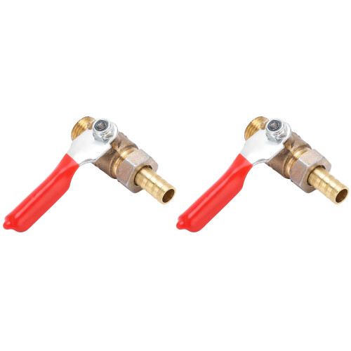 2Pcs Ball Ventil 1/4 Multilayer Silikon Korrosion 2