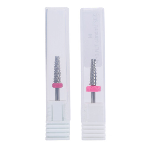 2x Tungsten Nail Drill Bits for Electric Grinders