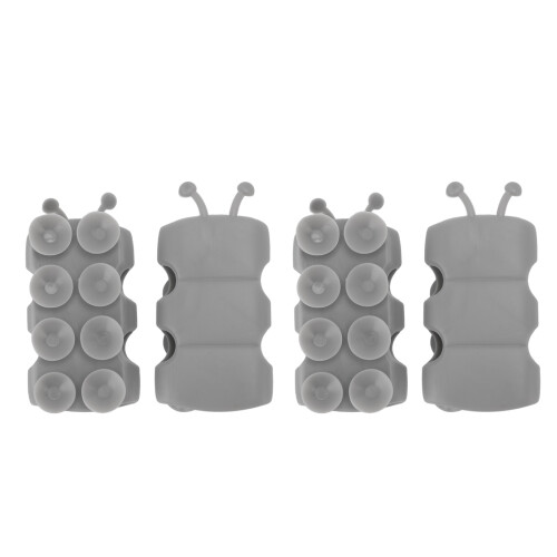 4Pcs Shower Head Suction Cup Holder Adjustable Wall Mount