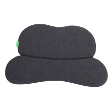 Memory-Schaum Nackenkissen ergonomisch hellgrau