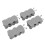 4Pcs Shower Head Suction Cup Holder Adjustable Wall Mount 3