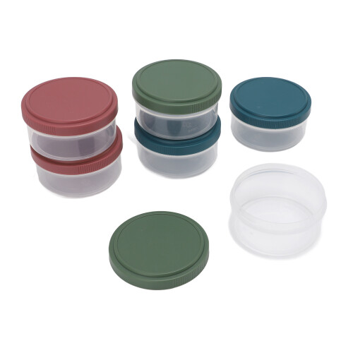 6Pcs Condiment Container Reusable Leakage Proof for Lunch Box 1