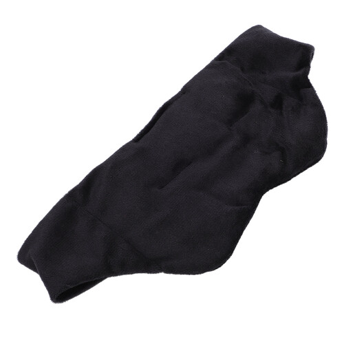 (Black) Soft Weighted Sleeping Eye Cover with Hook and Loop Closure 1