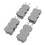 4Pcs Shower Head Suction Cup Holder Adjustable Wall Mount 4
