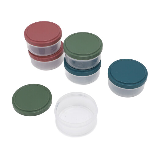 6Pcs Condiment Container Reusable Leakage Proof for Lunch Box 2