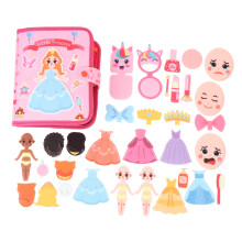 Feltbuch Prinzessin - Sensibles Lernspielzeug für Vorschulkinder