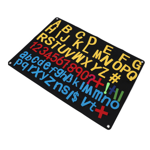 Feltboard mit Buchstaben & Zahlen - ABC Mathe-Lernspielzeug 2