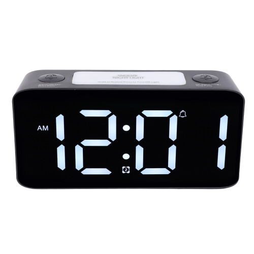 Extra loud alarm clock with bed shaker & LED display 2