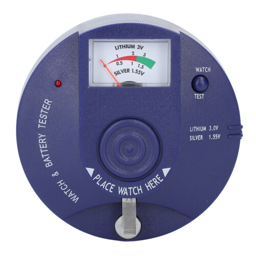 Button Cell Battery Tester 1.5V 3V Portable Watch Battery Analyzer