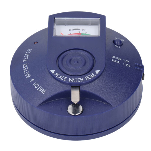 Button Cell Battery Tester 1.5V 3V Portable Watch Battery Analyzer 1