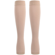 (Three‑level middle tube open toe (skin color) XXL) Middle Tube Compression Socks 3-Level Open Toe Skin Color XL