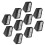 (black) 10Pcs Portable Billiard Cue Tip Shaper Corrector Pencil Sharpener 5