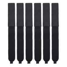 6x Einstellbare Ski-Gurte Nylon Klett