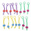 15pcs Colorful TPE ABS Kitchen Bag Sealing Clips 1