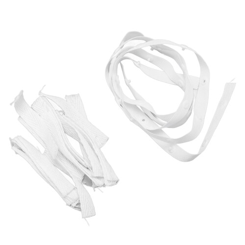Wit Dekbedsluiters Set Hoeken 2