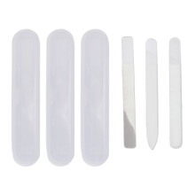 3 Stk Glas-Nagelfeile Professionell Maniküre Fingernagelstreifen