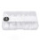 120pcs 3D Diamond Nail Tips Clear Almond 12 Sizes 5