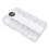 120pcs 3D Diamond Nail Tips Clear Almond 12 Sizes 4