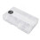 140pcs 3D Diamond Nail Tips Clear Almond 14 Sizes 4
