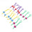 15pcs Colorful TPE ABS Kitchen Bag Sealing Clips 3