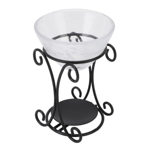 Aromatherapie-Brenner Metall Glas Kerzenhalter 1