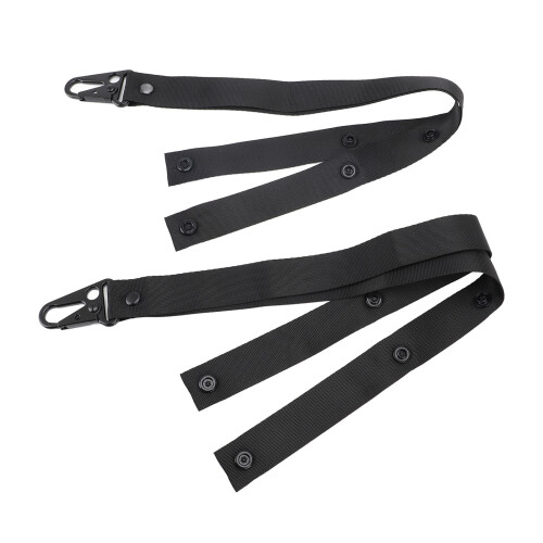 2x Polyester-Bow-Halter, verstellbar, Pom-Pom 2