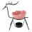 Rosa Hirsch Aromatherapie-Brenner Metall Halter 5