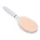 (White) Duschfußbürse mit gebogenem Kopf, Pink 4