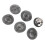 Stainless Steel Scrubber with Handle 5 Replacement Pads 5