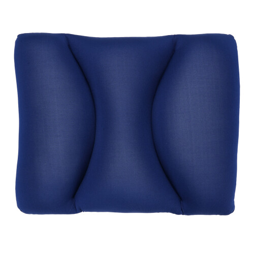 (Blue) Cuscino Seduta Schiuma Morbida Supporto Lombare