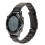 (Black) Men Digital Watch 50m Waterproof LED Night Light Silver 2