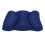 (Blue) Cuscino Seduta Schiuma Morbida Supporto Lombare 3