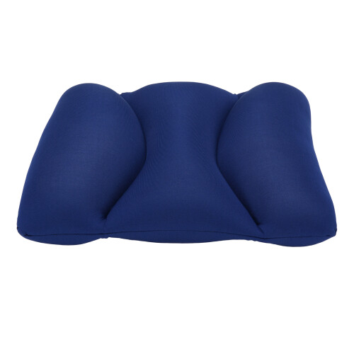 (Blue) Cuscino Seduta Schiuma Morbida Supporto Lombare 2