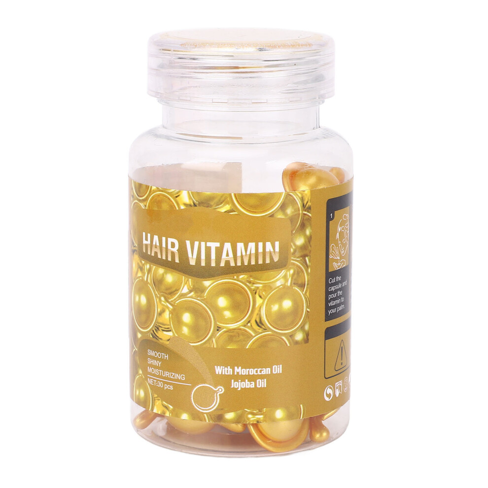 30 Count Hair Capsules Moisturizing Serum for Dry Damaged Hair