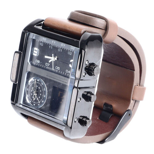 Sports Watch Large Square Digital Waterproof Men 2