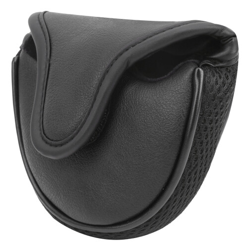 (Black) Golf Putter PU Leather Headcover Waterproof Red 1