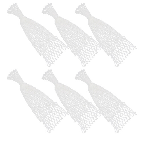 6PCS Pool Billiards Net Cotton Mesh Bag White Durable 2