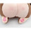 (Monkey) Butt Pillow Plush Doll Soft Portable PP Cotton Keychain Grey Cat 2