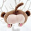 (Monkey) Butt Pillow Plush Doll Soft Portable PP Cotton Keychain Grey Cat 3