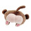 (Monkey) Butt Pillow Plush Doll Soft Portable PP Cotton Keychain Grey Cat 4