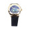 Men Quartz Watch Starry Sky Dial Leather Strap 4