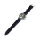 Men Silver Skeleton Quartz Watch Leather Band 3