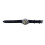 Men Silver Skeleton Quartz Watch Leather Band 4
