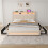 4ft6 Double Upholstered Bed with 4 Storage Drawers 3