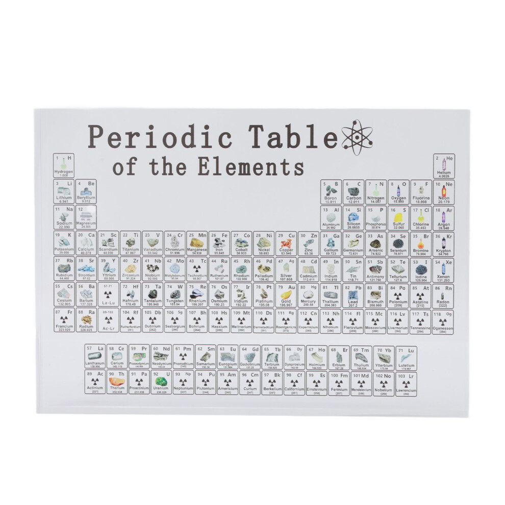 (L) Black Acrylic Periodic Table Elements Teaching Display Home Decor-image-OPC-PMMDHSV-NEW