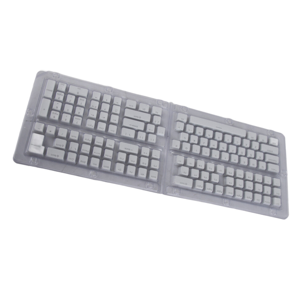 132-Key Pudding Transparent Pbt Keycaps For Mechanical Keyboard 4911357184472