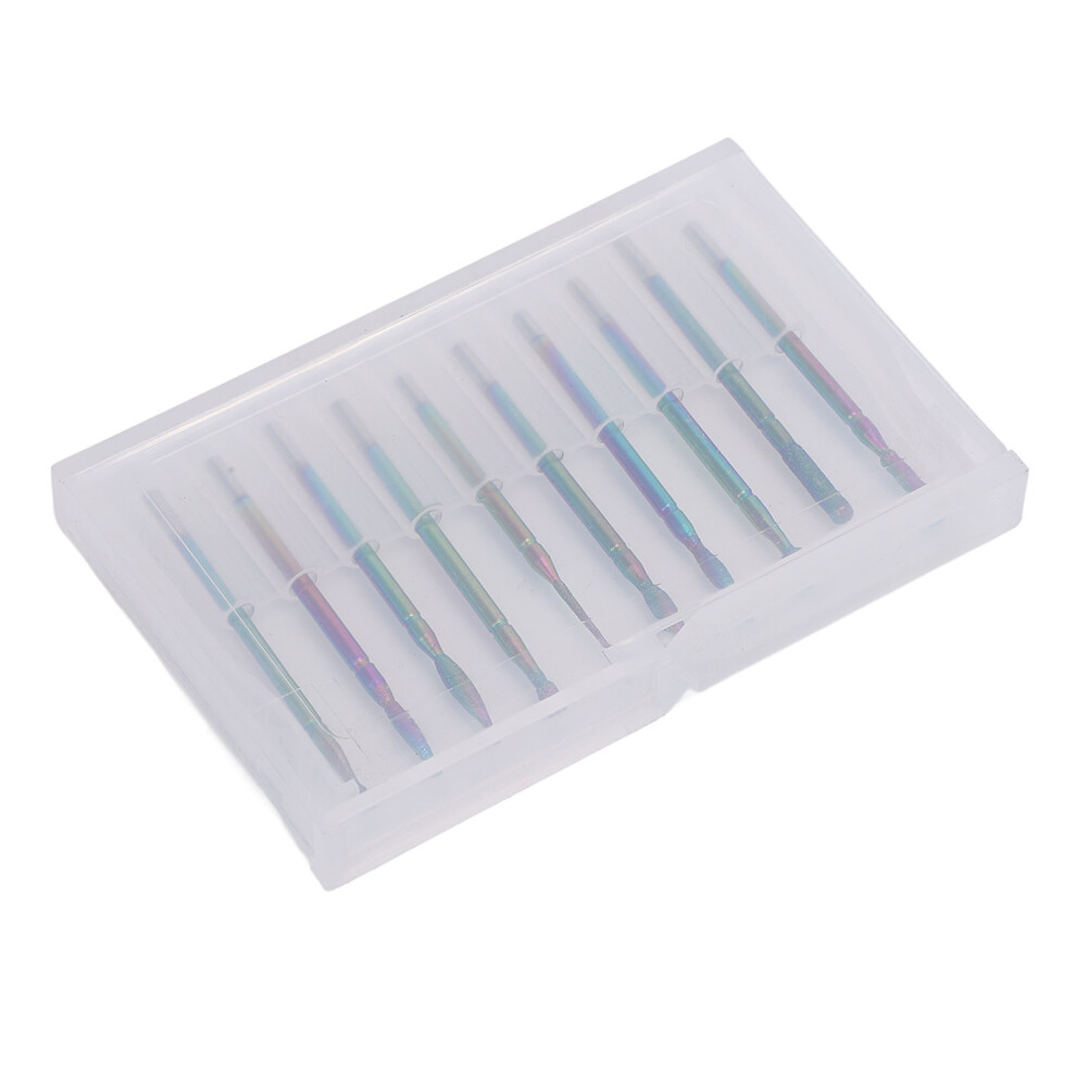 10Pcs Nail Drill Bits For Electric Grinder 448787323811