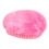 4pcs Rosy Red Egg Shape Detangling Brush Marble Effect Comb 5