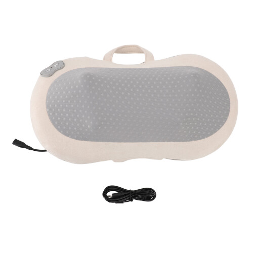 Winter Heated Pillow 15min Timer Neck Support for Car Chairs Sofas