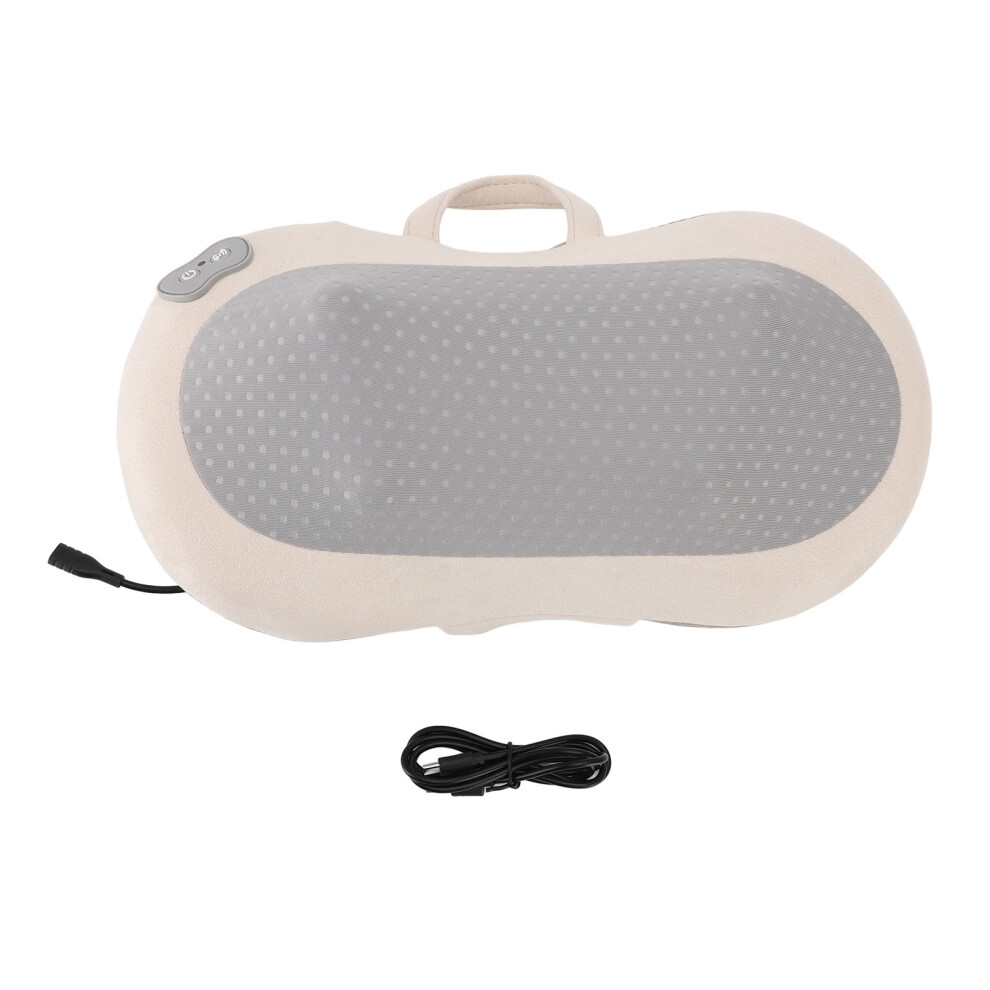 Winter Heated Pillow 15min Timer Neck Support for Car Chairs Sofas